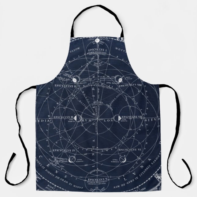 Tablier Astronomie vintage marine historique  (Recto)
