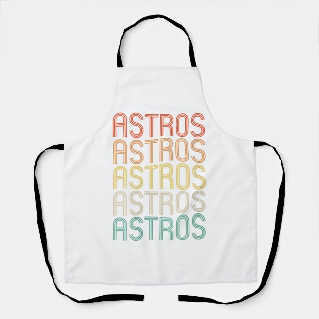 Tablier Astros féminins  (Recto)