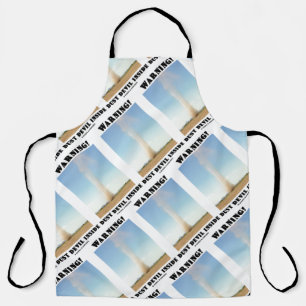 Tablier Attention! Dust Devil dans l'Humour de météorologi