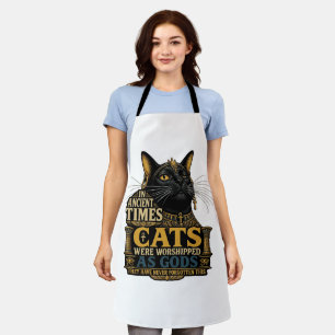 Tablier Attitude de Chat Noir Ancien