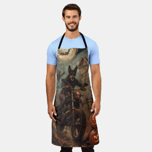 Tablier Australien Kelpie équitation moto Halloween