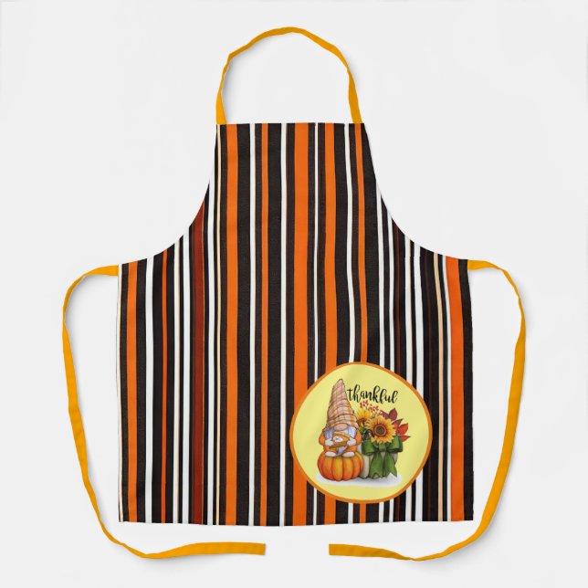 Tablier Automne belle collection populaire Thanksgiving (Recto)