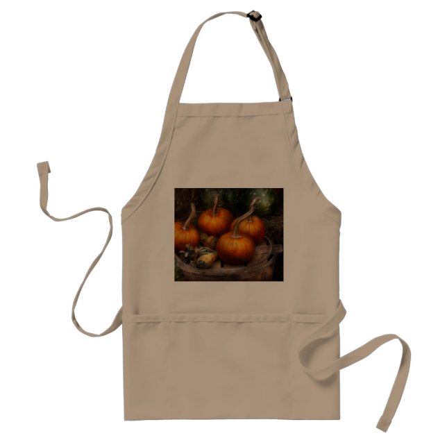 Tablier Automne - Gourd - Citrouilles et quelques autres c (Devant)