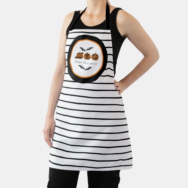 Tablier Automne/Halloween/citrouille Apron (Insitu)