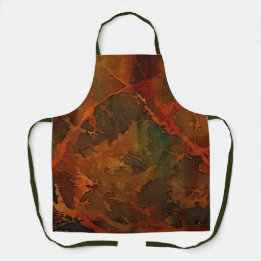 Tablier Automne profond Terre riche automne Abstrait