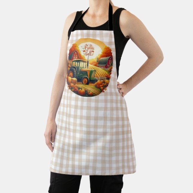 Tablier Automne rustique/vintage sur la ferme (Insitu)