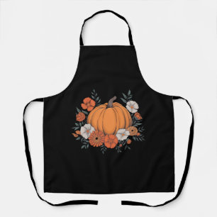 Tablier Automne Vintage Citrouille Thanksgiving