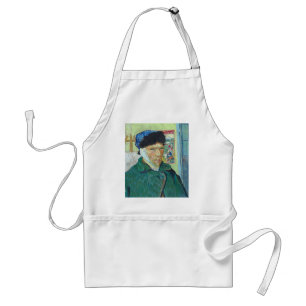 Tablier Autoportrait de Vincent van Gogh avec l'oreille