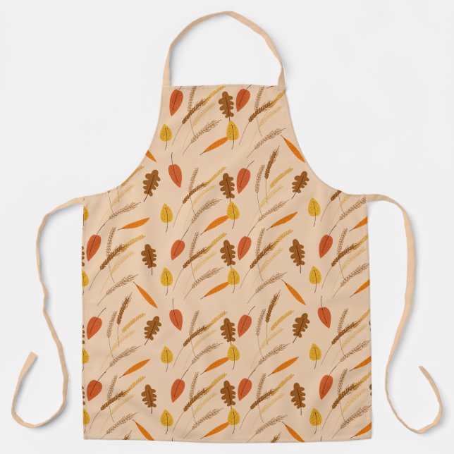 Tablier Autumn Leaves Apron (Recto)
