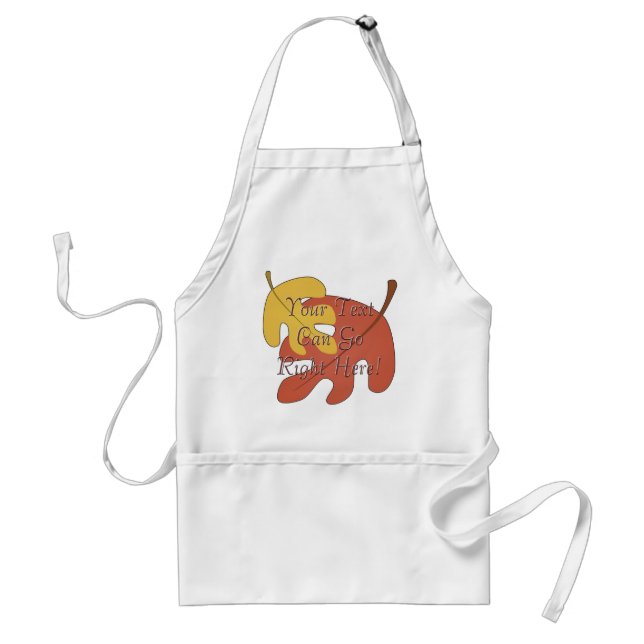 Tablier Autumn Leaves Apron (Devant)