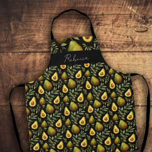 Tablier Avacado Custom Monogram Apron
