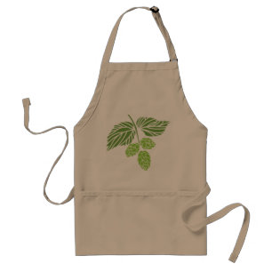 Tablier avec des houblon, cadeau de brew à la