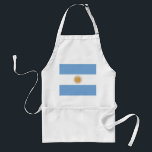 Tablier avec drapeau de l'Argentine<br><div class="desc">Voici notre élégant tablier avec le drapeau de l'Argentine - un parfait mélange de fierté argentine et de fonctionnalité pratique! Conçu avec une attention minutieuse aux détails, cet espace est orné fièrement du drapeau emblématique de l'Argentine, avec ses rayures bleues et blanches au centre du soleil radieux de mai. Symbolisant...</div>