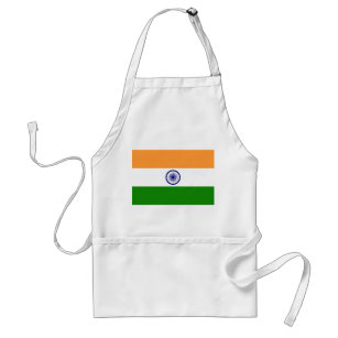 Tablier avec drapeau de l'Inde
