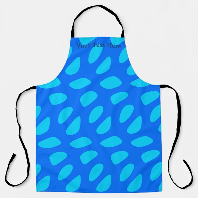 Tablier avec impression intégrale de motif d'ellip (Recto)