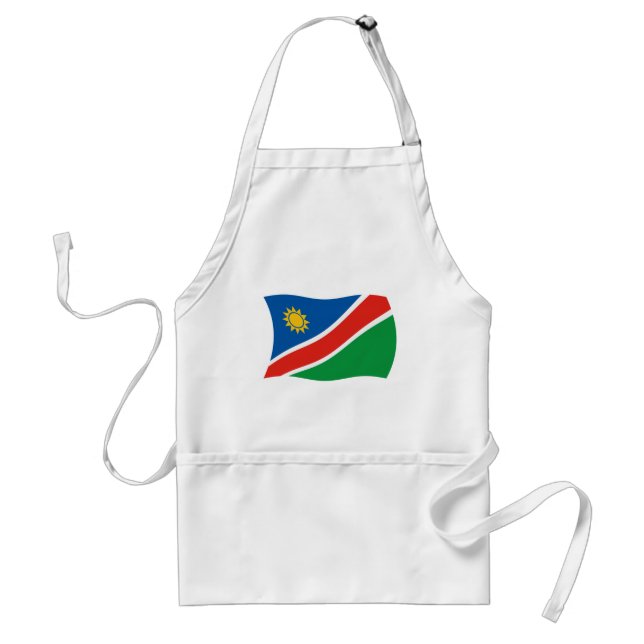 Tablier avec le drapeau de la Namibie (Devant)