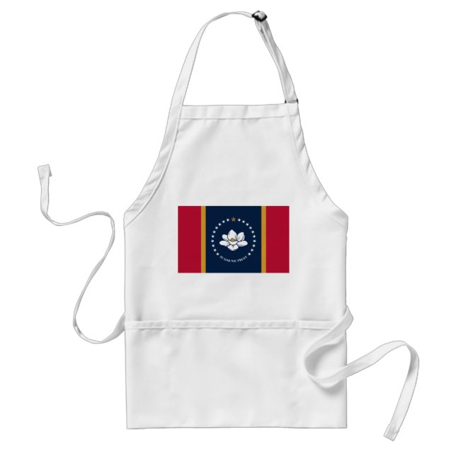 Tablier avec le drapeau du Mississippi (Devant)