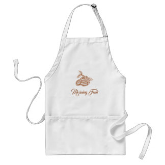 Tablier avec logo de café Morning Fuel