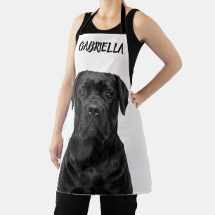 Tablier avec photo de chien de garde Cane Corso pe