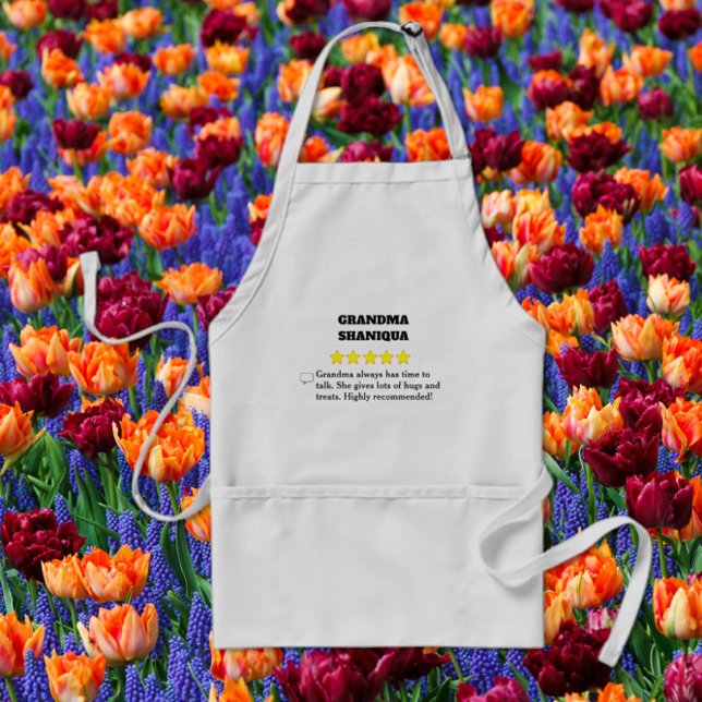 Tablier Avis de grand-mère 5 étoiles Adulte (Créateur téléchargé)