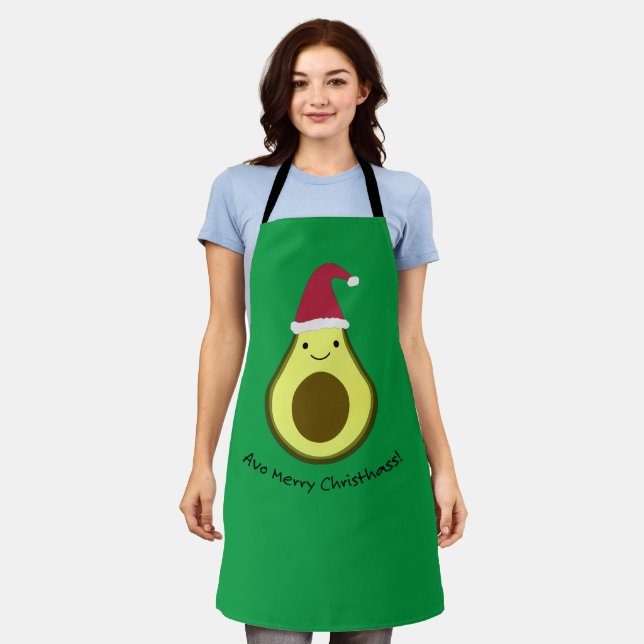 Tablier Avo Merry Christhass Avocado (Porté)