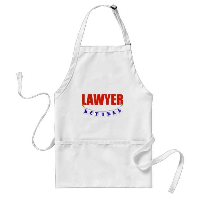 TABLIER AVOCAT RETRAITÉ (Devant)