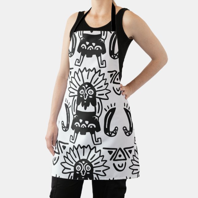 Tablier Aztec Art - Motif Lizard (Insitu)