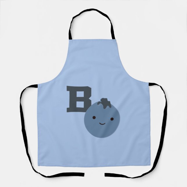 Tablier B est pour Blueberry (Recto)