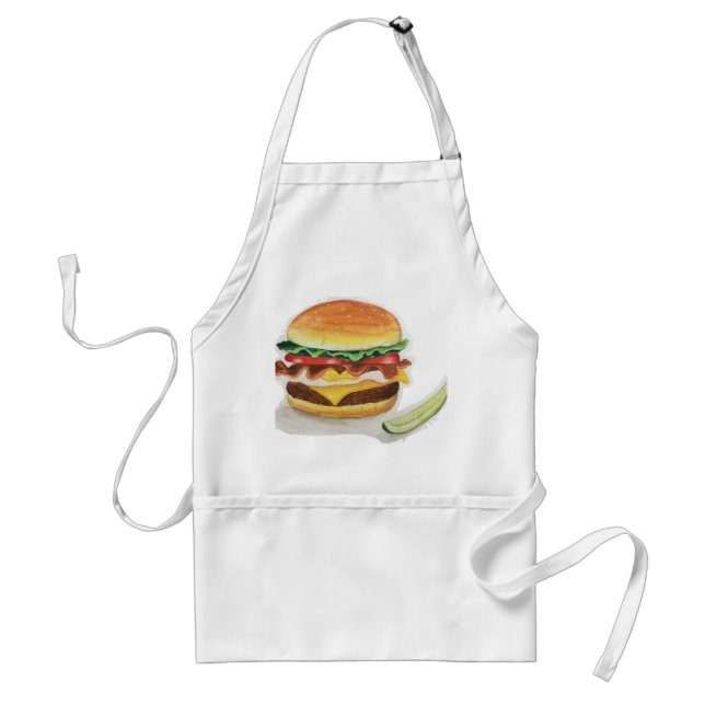 Tablier Bacon Cheeseburger Apron (Devant)