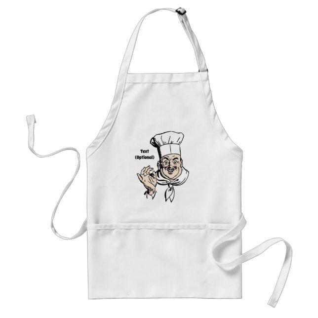 Tablier Baiser de Chef Culinaire  (Devant)