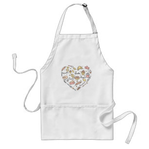 Tablier Baker Heart Funny Boulangerie Cuisine pâtisserie C
