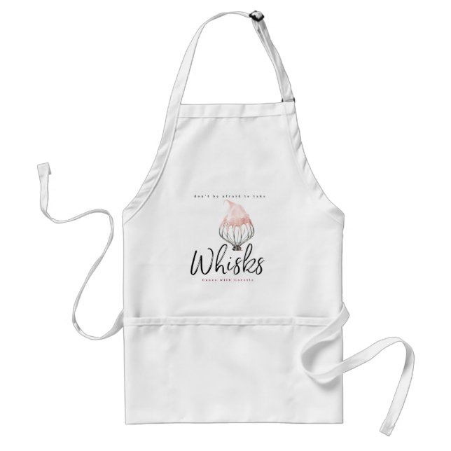 Tablier Baking Apron avec une jolie conception de Whisk (Devant)