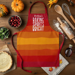 Tablier Baking Spirits Bright Action de Grâce de Cuisine