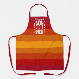 Tablier Baking Spirits Bright Action de Grâce de Cuisine