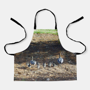 Tablier Balades en famille de canards, enfants Imprimer co