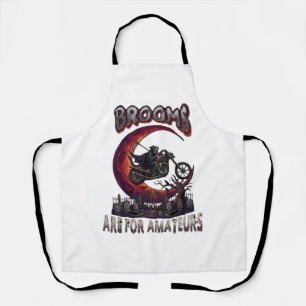 Tablier Balais Amateurs Grim Reaper Moto Halloween R