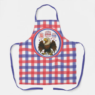 Tablier Bald Eagle avec Fireworks - USA 250 ans 1776-2026