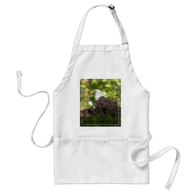 Tablier Bald Eagle Repos Stop Adulte Apron (Devant)