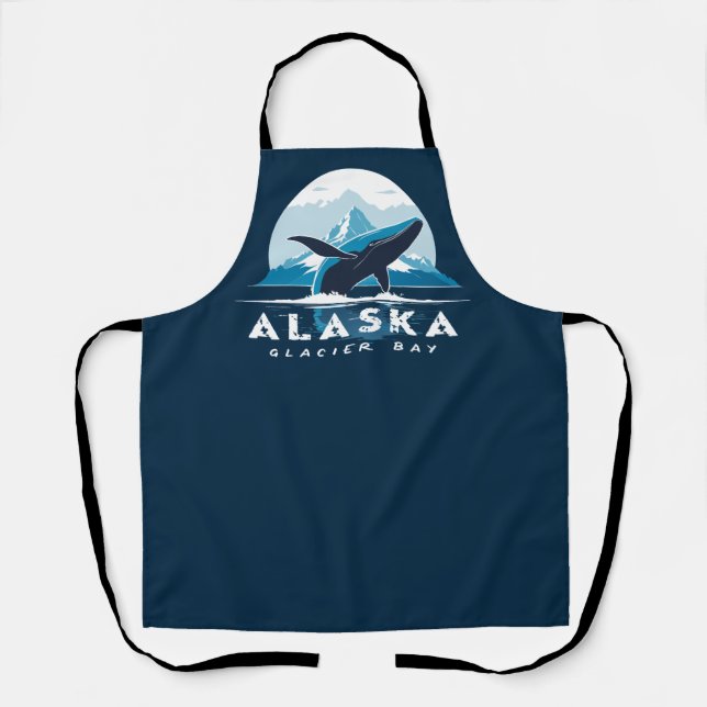 Tablier Baleine de Glacier Bay - Alaska (Recto)