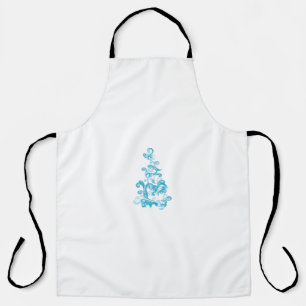 Tablier Ball Blue, Medium Turquoise design décoratif