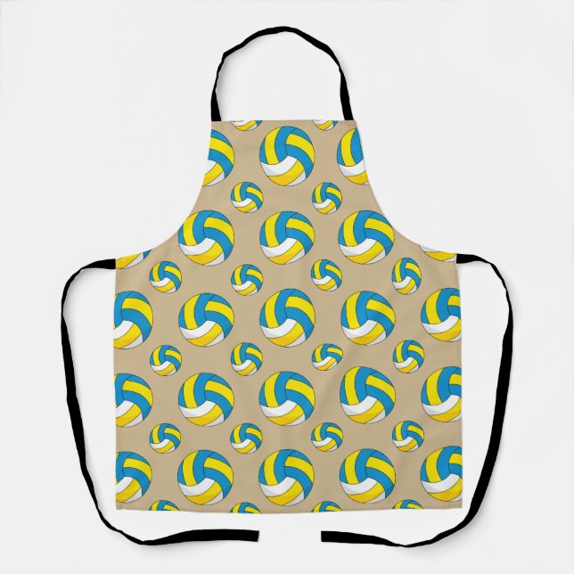 Tablier Balle de volley-ball en dessin (Recto)