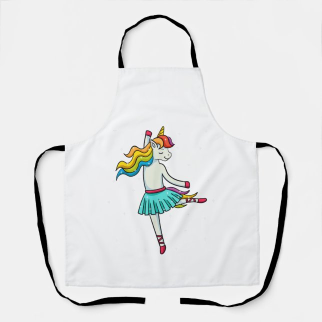 Tablier Ballerine Licorne Danse Danseuse de Ballet Robe de (Recto)