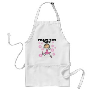 Tablier Ballerine Suivez Vos Orteils T-shirts et Cadeaux