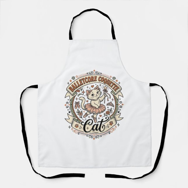 Tablier Balletcore Coquette Chat Balletcore Coquette Chat  (Recto)