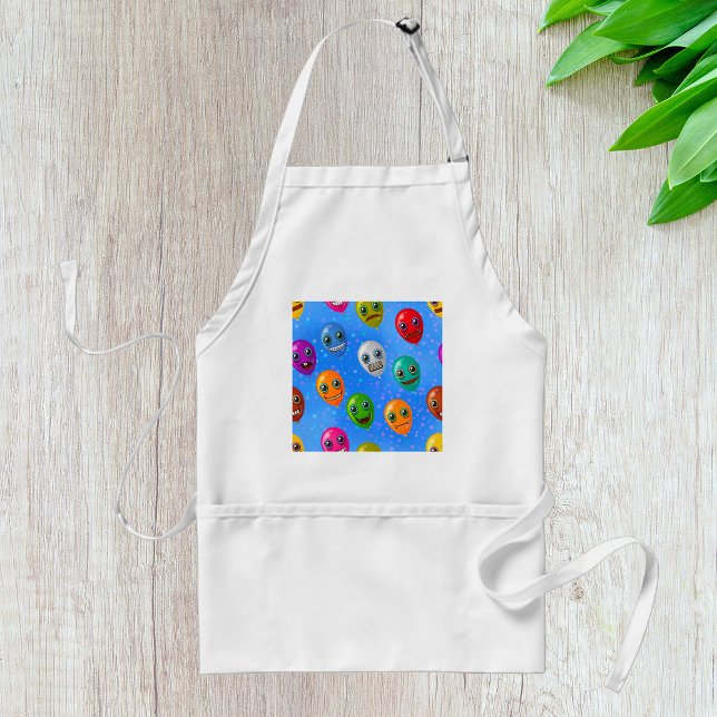 Tablier Ballons de visage monstre amusants (Créateur téléchargé)