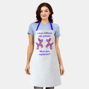 Tablier Balloon Animaux Superpower Twister Apron