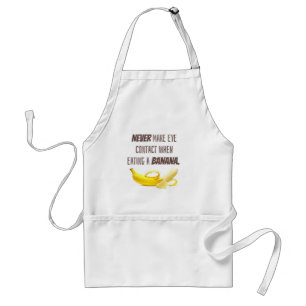 Tablier BANANA Drôle cadeau ne jamais faire contact oeil q