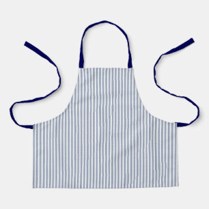 Tablier Bande à cocher bleue Enfants Apron