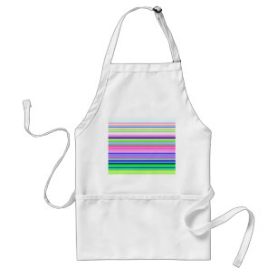 Tablier Bandes de néon colorées chaudes