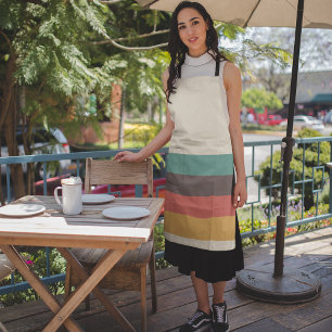 Tablier Bandes rétro classiques